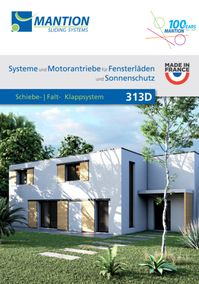 Mantion Motorantrieb Fensterläden 313D 2026