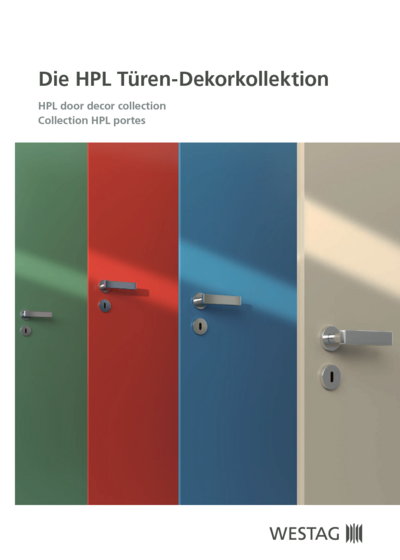 Titelseite HPL Türenkollektion 07.2021