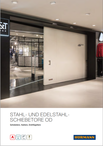 Hörmann Stahl Edelstahl Schiebetore OD 2024