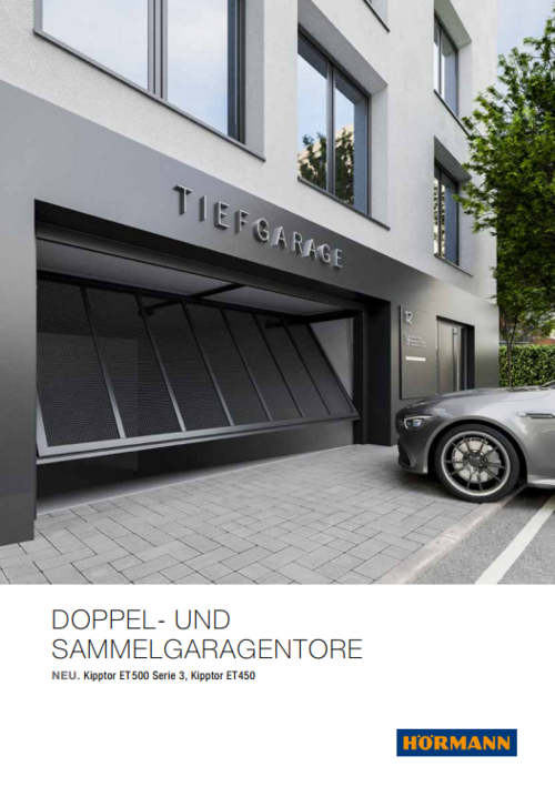 Hörmann Doppel Sammelgargentore 2024