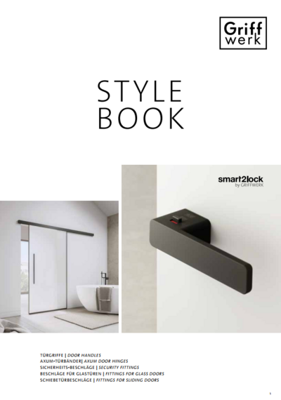 Griffwerk stylebook Türgriffe 2024