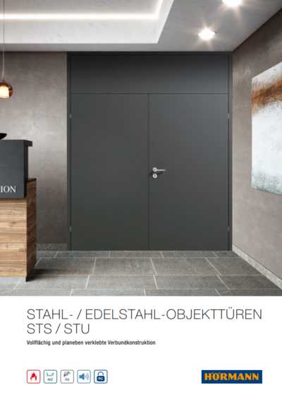 Hörmann Stahl Edelstahl Objekttüren STS STU 2024