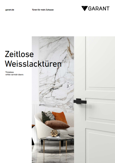 GARANT Weisslack-Broschuere 2026