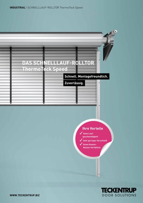 Teckentrup Schnelllauf-Rolltor-ThermoTeck 2023 Startseite