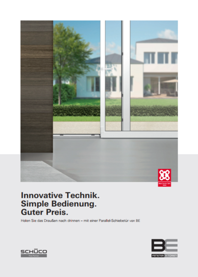 Schueco-BE Flyer-Parallel-Schiebetueren 2024