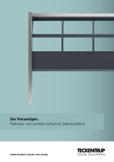 Teckentrup Industrie-Sektionaltore 2026