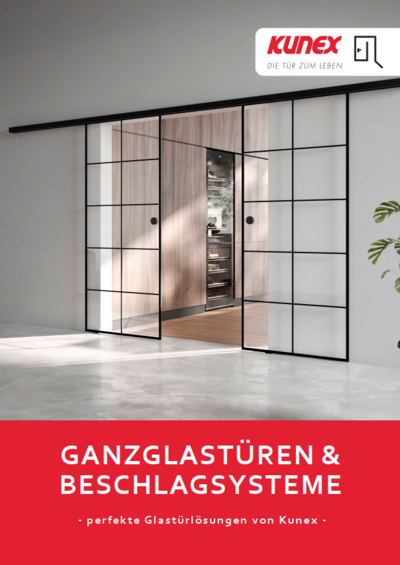 Kunex Ganzglastueren Beschlagsysteme 2026
