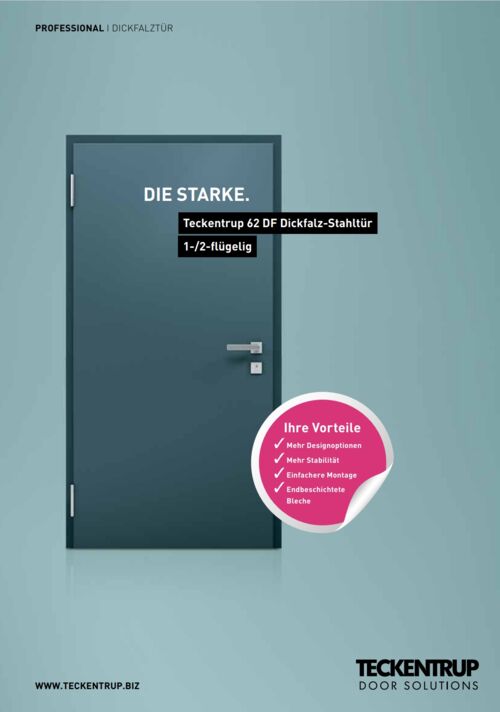 Teckentrup Dickfalztuer 2023 Startseite